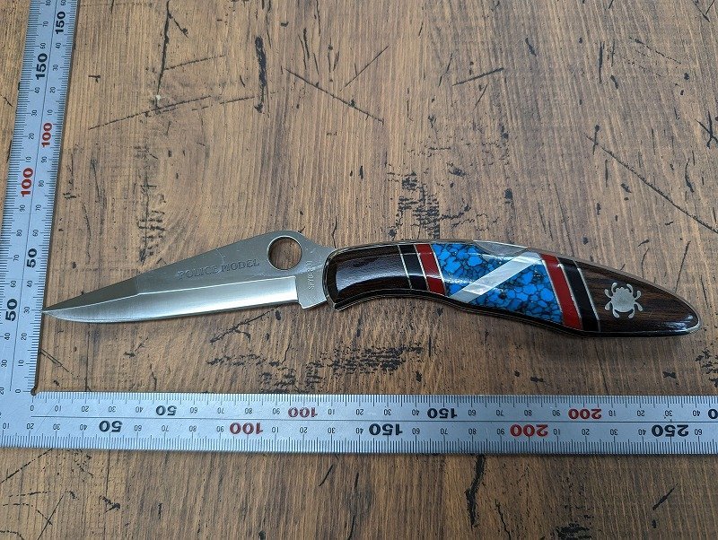 S03022/Spyderco スパイダルコ ポリスモデル By：Dave  