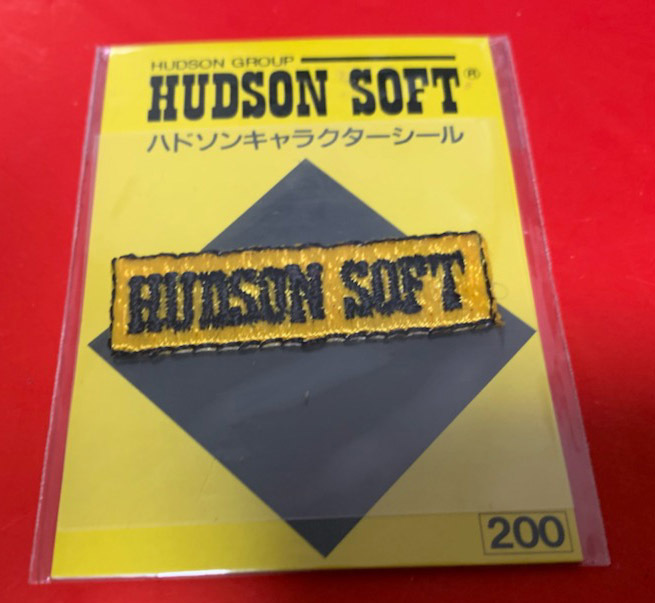☆シール【ハドソン(HUDSON SOFT)キャラクターシール4種〜刺繍のような 