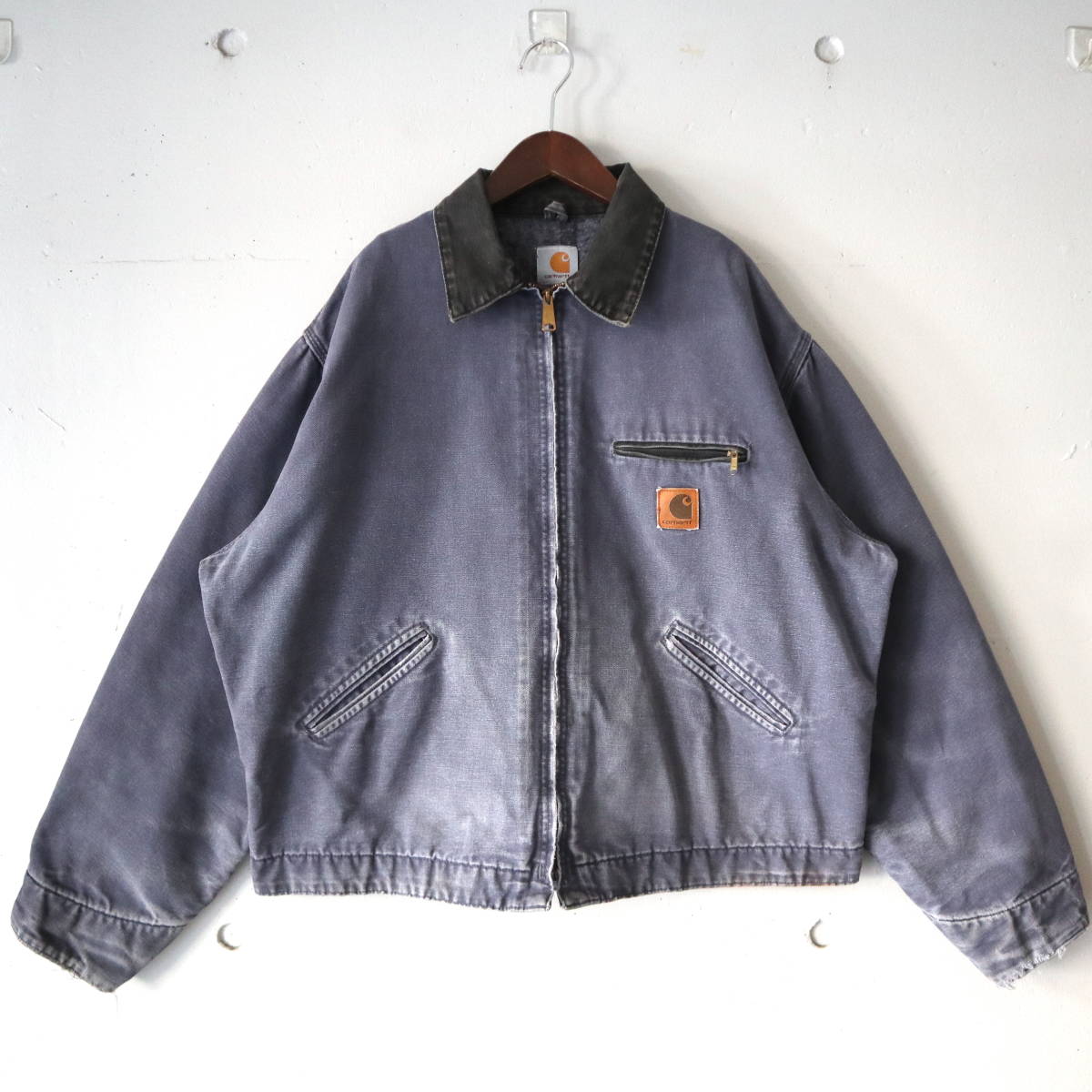 Carhartt デトロイトジャケット 黒襟 ネイビー 野村訓市 カーハート 