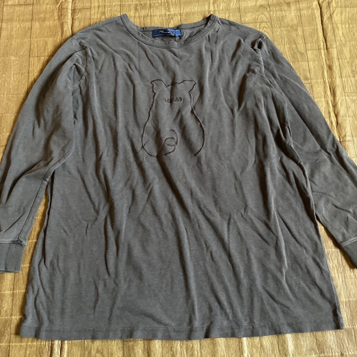 タグ付き！D.S.CLUB ぶたちゃん　長袖　カットソー チュニック ドラッグストアーズ　drug