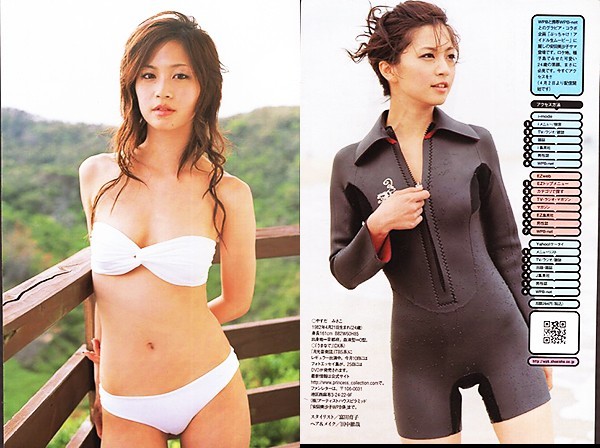 安田美沙子グラビア切り抜き9ページピンナップ付