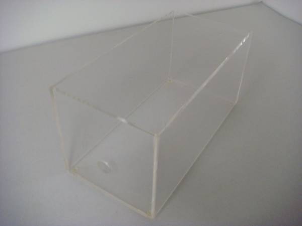 無印良品 透明アクリル製のCDケース(25枚収納) 中古(収納ケース、収納
