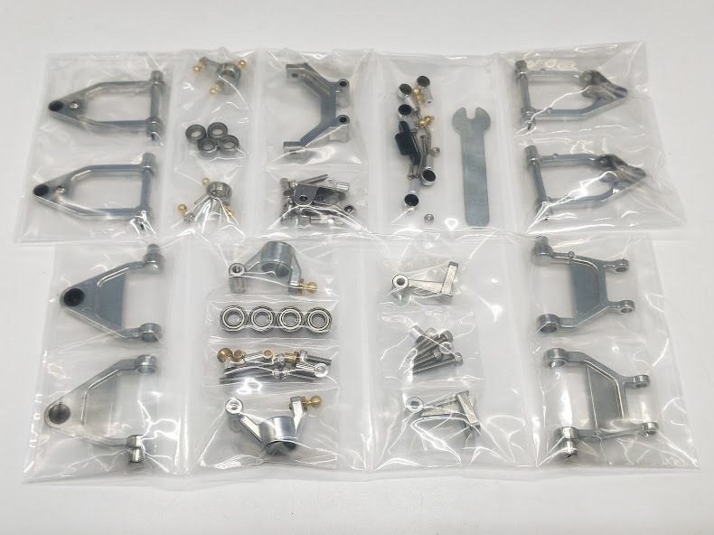 未使用未開封品 タミヤ XR311コンバットバギー等用 F/Rシンプルメタルキット(RC channel製 TA65511)