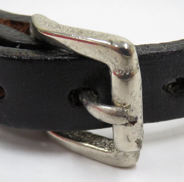 2A5679【クリックポスト対応】WOLF'S HEAD 10mm スタッズナローレザー