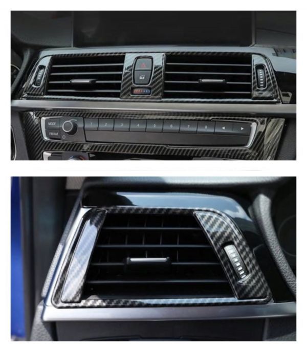  BMW F30 F31 f32 F33 F34 F36 カーボン エアコン 吹き出し口 センター サイド カバーセット 右ハンドル 左ハンドル(BMW用)｜売買されたオークション情報、yahooの商品情報をアーカイブ公開 - オークフ BMW用