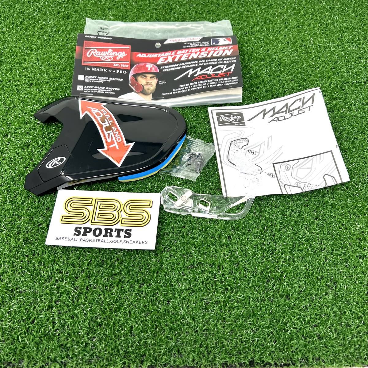 左バッター用】 ローリングス 野球 ヘルメット Mach バッティング 