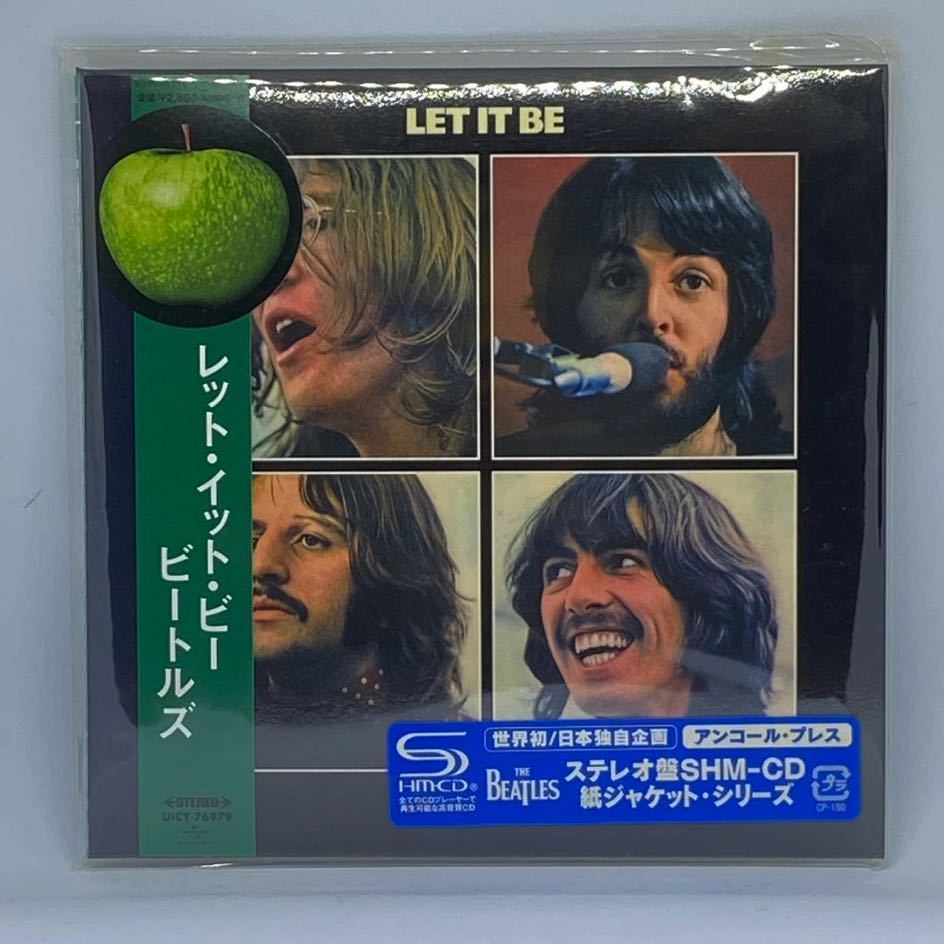 紙ジャケ/SHM CD THE BEATLES/ザ　ビートルズ/レットイットビー 新品未使用品(アンコールプレス)