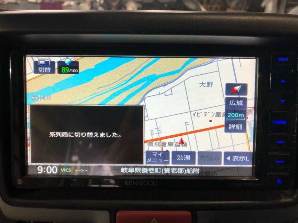 ケンウッド】スズキ 純正ナビ KXM-E503W フルセグ Bluetooth 【公式通販】