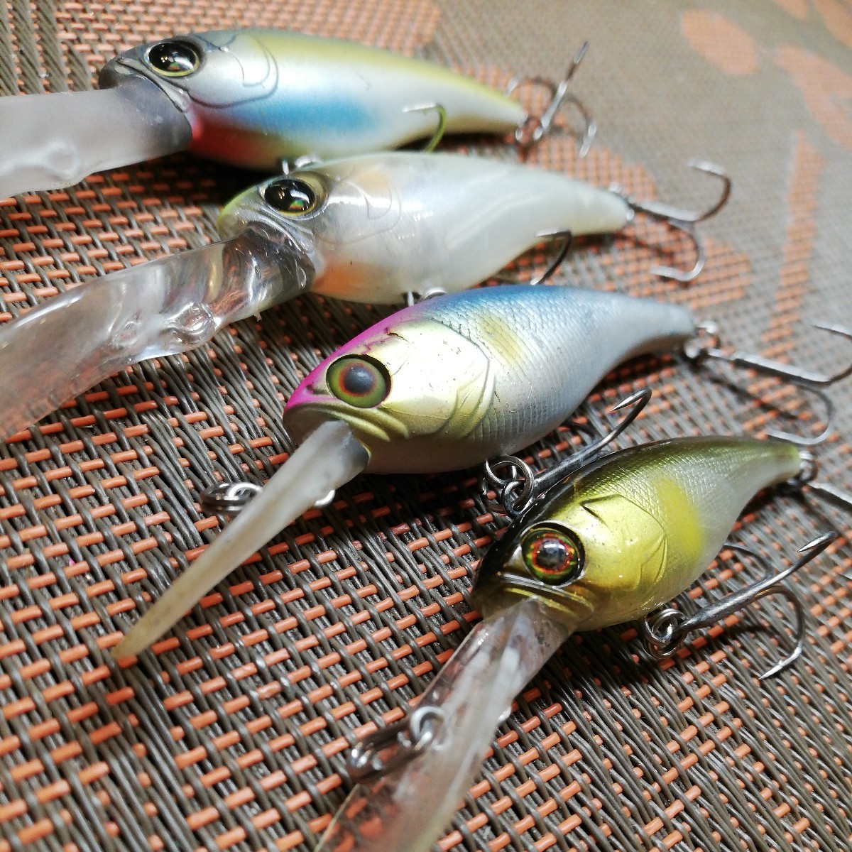 ジャッカル　ソウルシャッド　52sp 58sp-sr シマノ　バンタム　パブロシャッド　59sp-mr x2，　4個セット