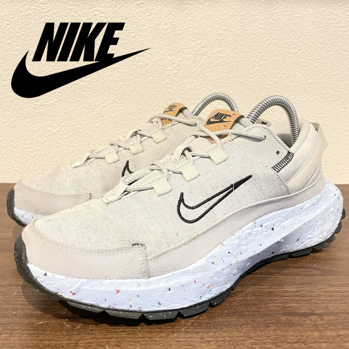 NIKE CRATER REMIXA ナイキ クレーター リミクサ グレー レディース ローカットスニーカー カジュアル ストリート アメカジ 24cm