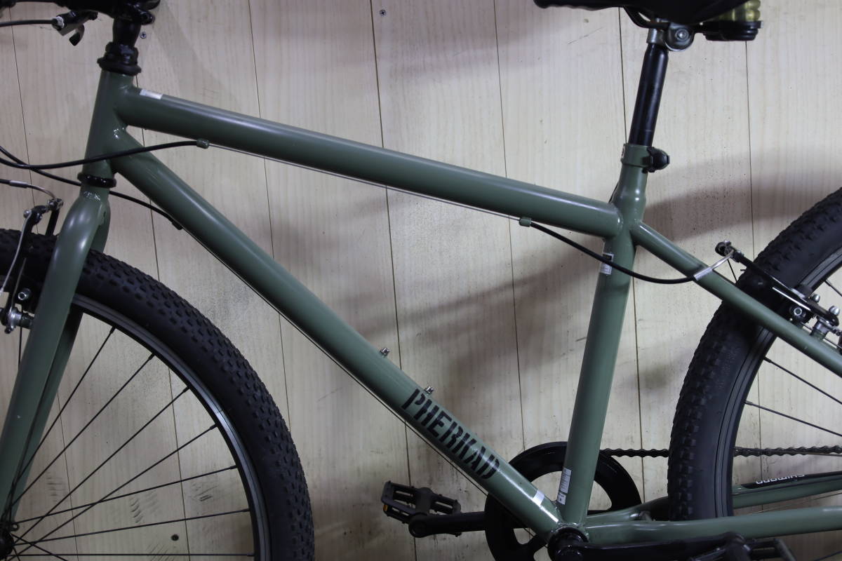 人気美品！PHERKAD 29er シマノ6速 430mm ストリートMTB(Mサイズ 