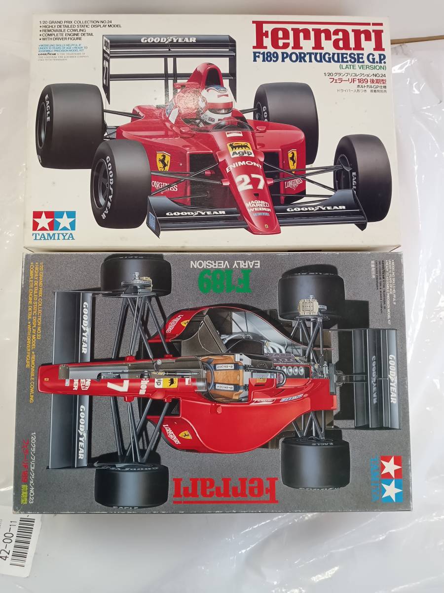 1/20 タミヤ フェラーリF189前期 F189後期 | PIOUSTEC.COM