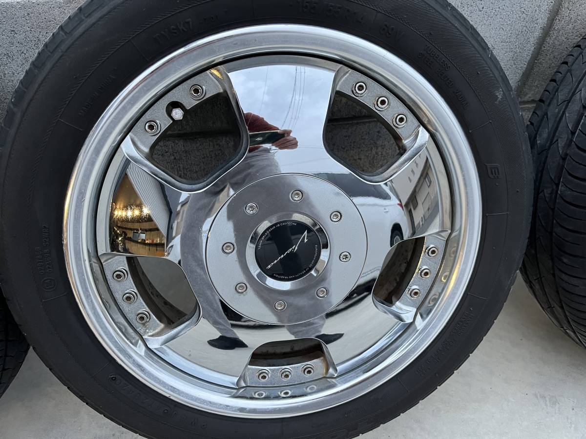 スピードスター ヴィエナ／ビエナ ディッシュメッキ 14インチ5J+45 