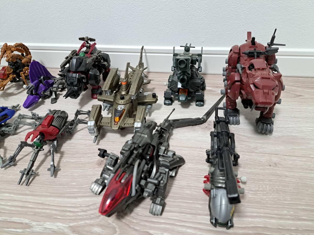 超希少！トミー ZOIDS 旧ゾイド14体セット！セイバータイガー、ゴドス 