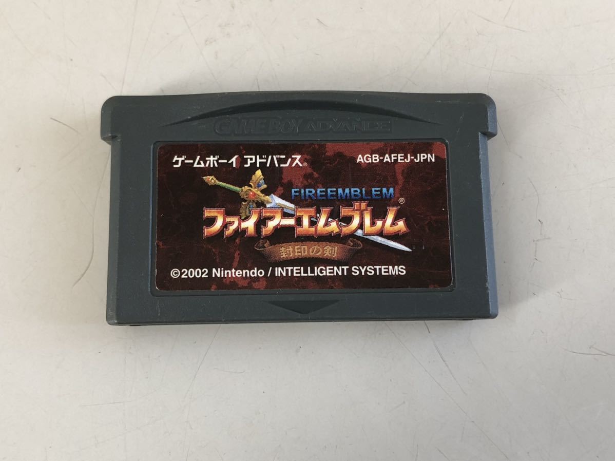 ゲームボーイアドバンスソフトのみ ファイアーエムブレム封印の剣 動作未確認