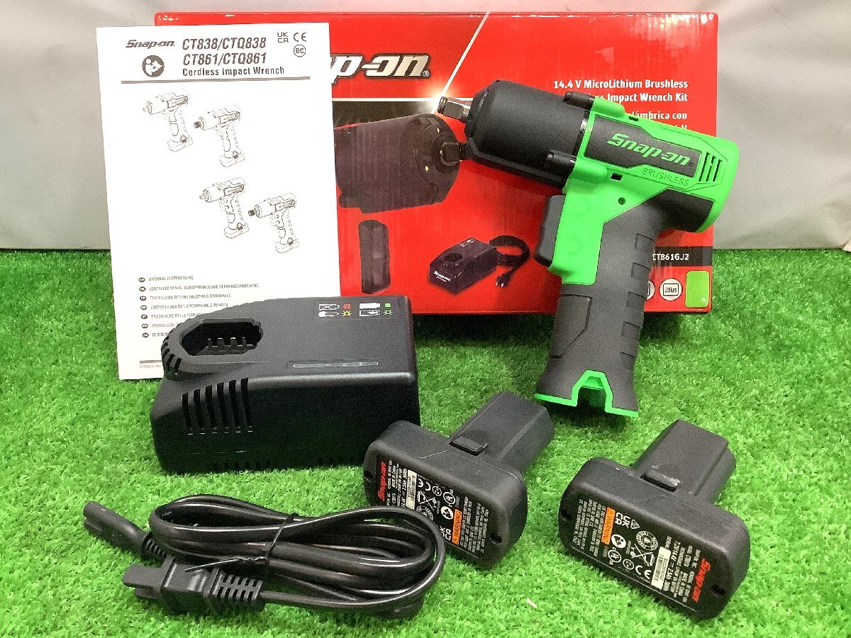 スナップオン Snap-on 14.4V 3⁄8 未使用 Yahoo!オークション - 3点セット