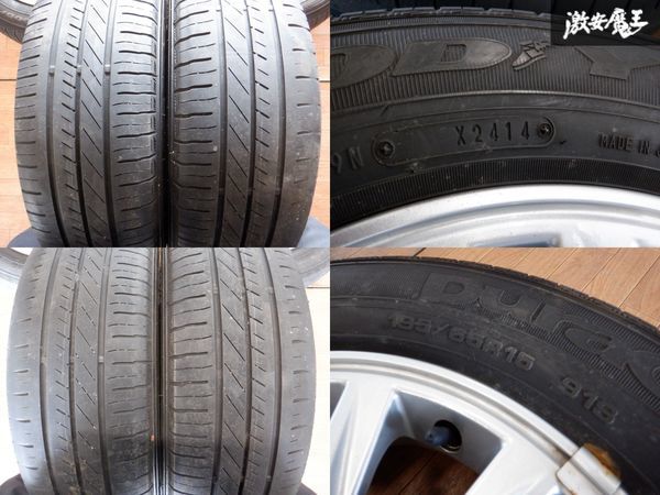 トヨタ 80系 エスクァイア 純正ホイール 、195/65R15 スタッドレスタイヤ ４本セット 80系 エスクァイア ノア スタッドレス(古いです) ノア・ヴォクシー・エスクァイア(エスクァイア純正ホイール) タイヤ外して送料半額！トヨタ80系