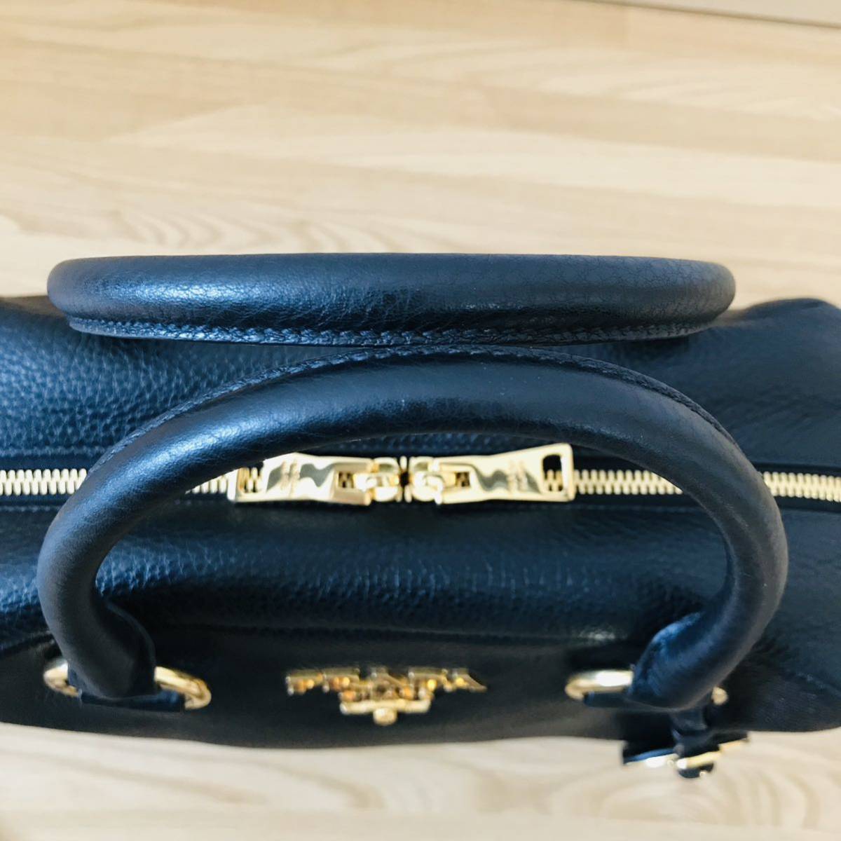 極美品 現行品 レア PRADA プラダ 2wayショルダーバッグ ミニボストン