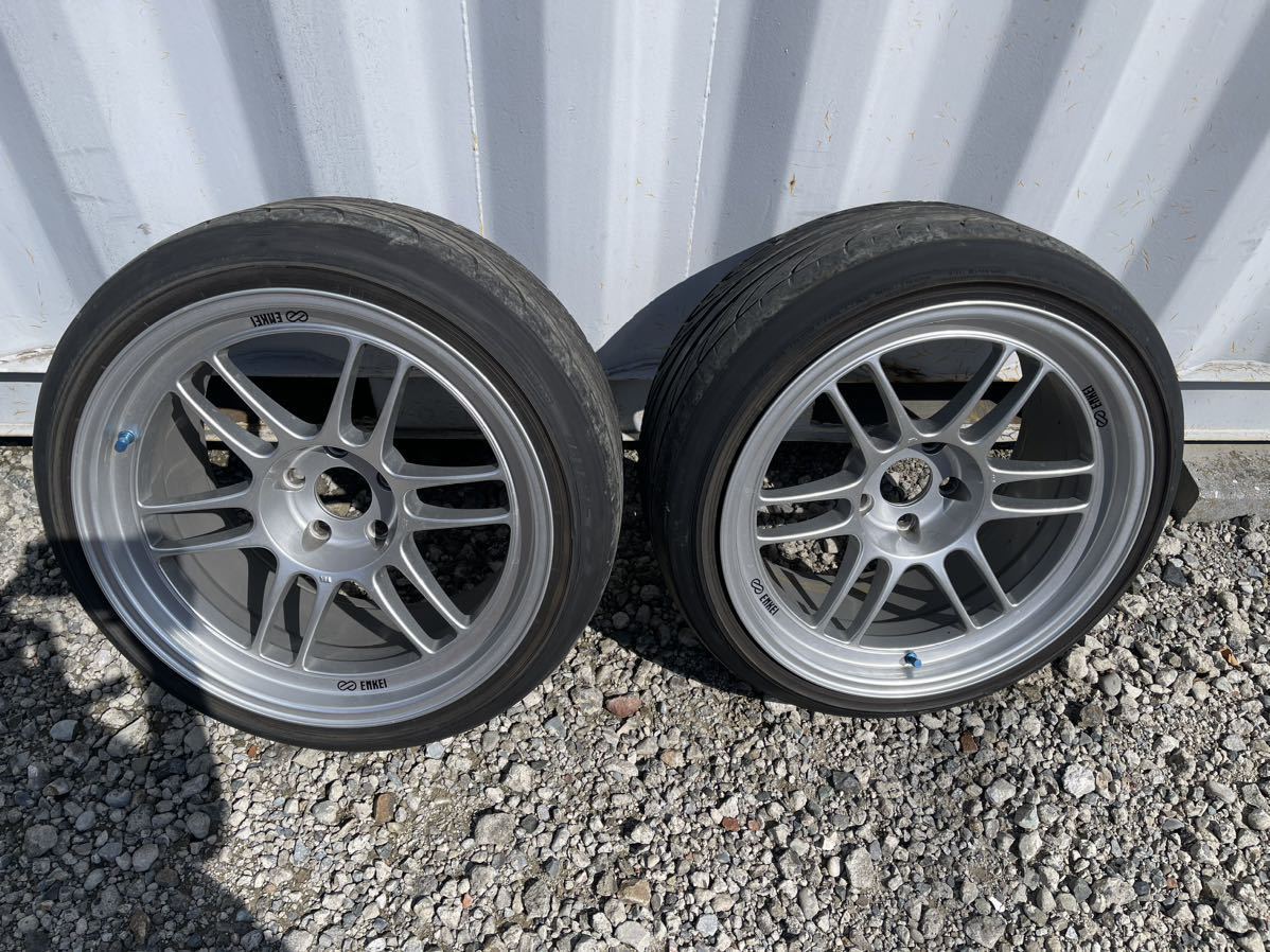 エンケイ ENKEI RPF1 18インチ 9.5J +15 114.3 5穴 2本セット ドリケツ 
