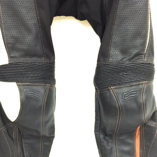 ヒョウドウ サイズ M パンチング メッシュ レザー パンツ ロングパンツ