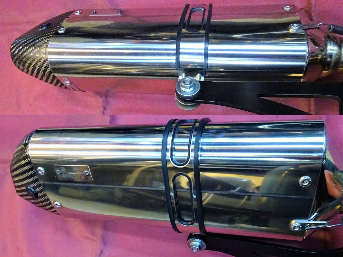 アドレスV125S アドレスV125G ヨシムラマフラー 機械曲 R-77S 