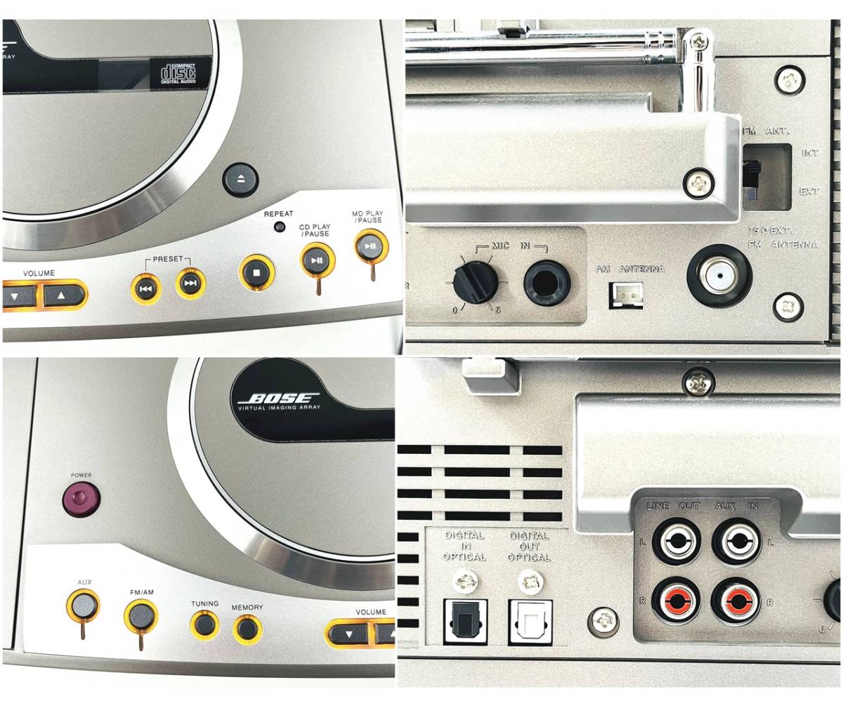 オーディオ機器 BOSE Virtual Imaging Array VIA ステレオミュージック