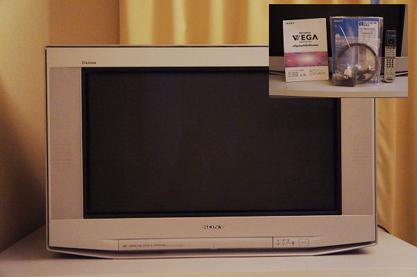 テレビ台　SONY　KD-32HD900ブラウン管テレビ用 SONYベガ KD-32HD900 デジタルハイビジョンテレビ ブラウン管の入札