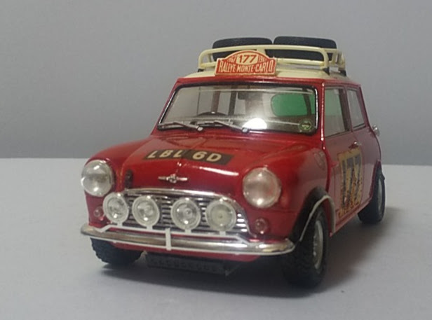 ☆WRCモーリス ミニクーパー1275S 1/24タミヤ プラモデル完成品☆(完成 