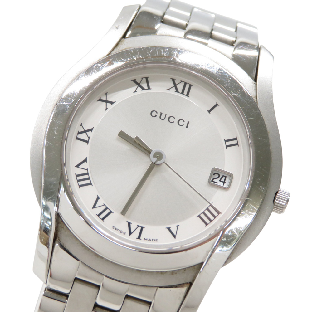 1円】GUCCI グッチ 5500L 腕時計 シルバー系 [240001887010] 【公式通販】