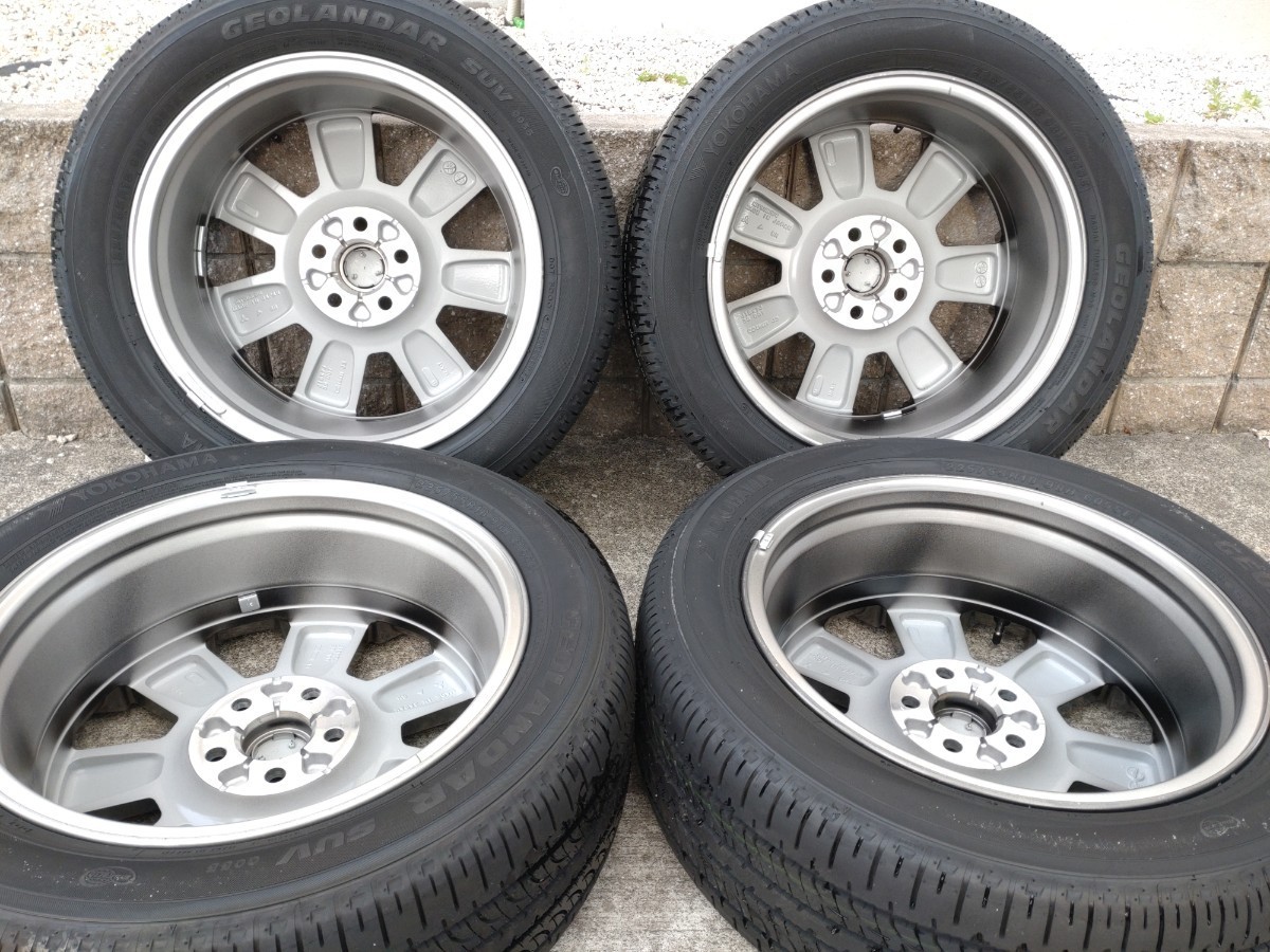 デリカD5 ジャスパー 純正 タイヤ・ホイールセット【納車前外し】【超 