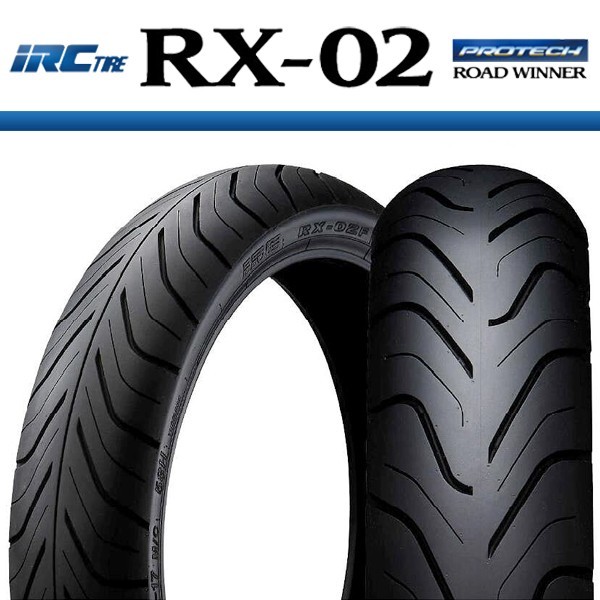 IRC RX-02 前後Setゼファー400χCBR750Fスーパーエアロ110/80-17 M/C 57H TLフロント140/70-18 M/C 67HリアTLリヤ110-80-17タイヤ140-70-18