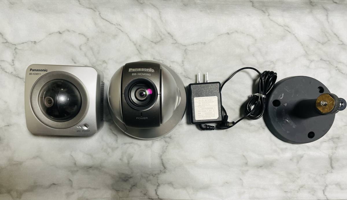 [ じゅんた品 ] BB-HCM511 ネットワークカメラ 2台セット Panasonic ネットワークカメラ BB-HCM580 BB-HCM311 2台セット 汎用AC
