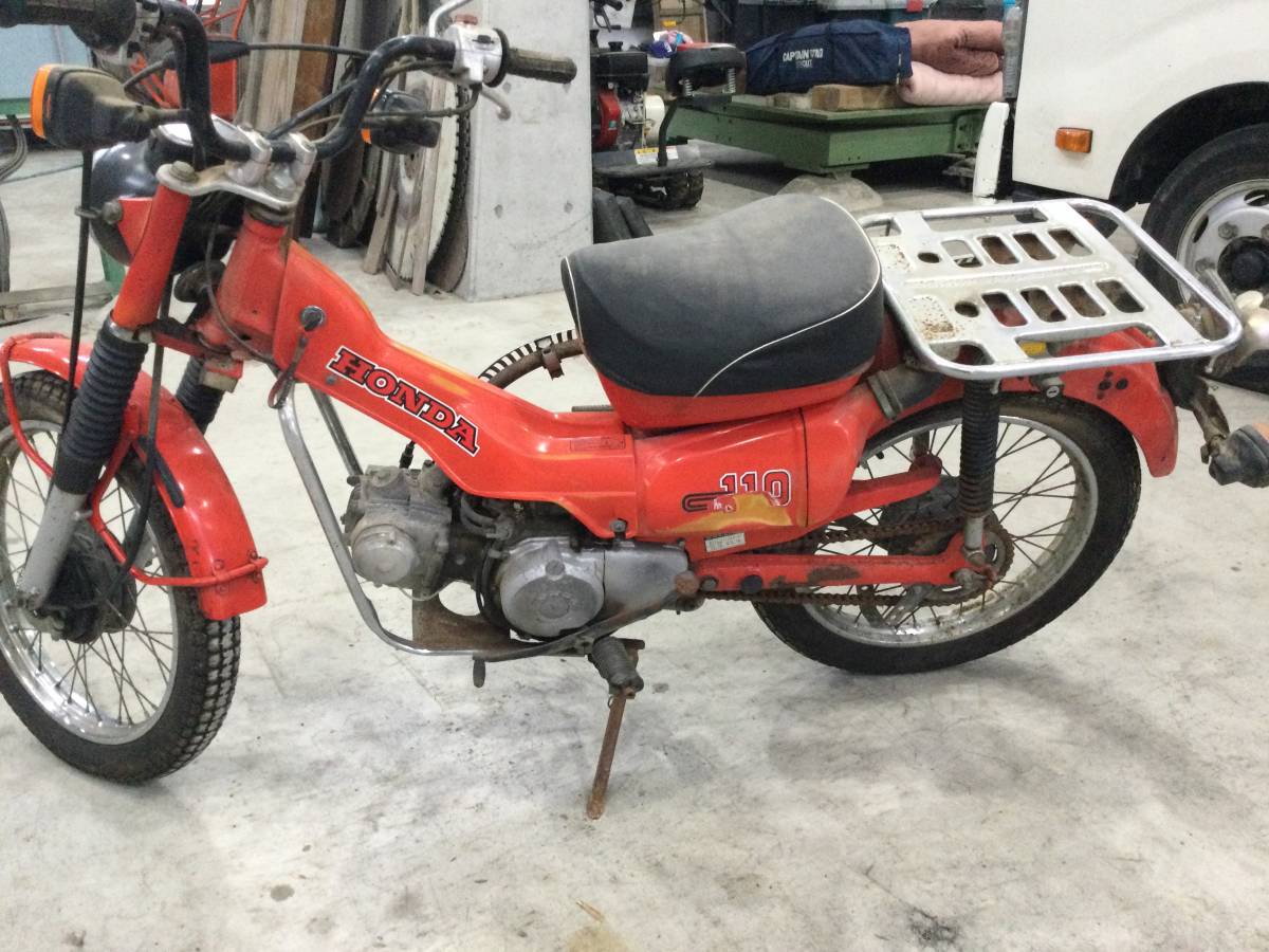 ホンダ ハンターカブ 不動車 - Yahoo!オークション ハンターカブ110 