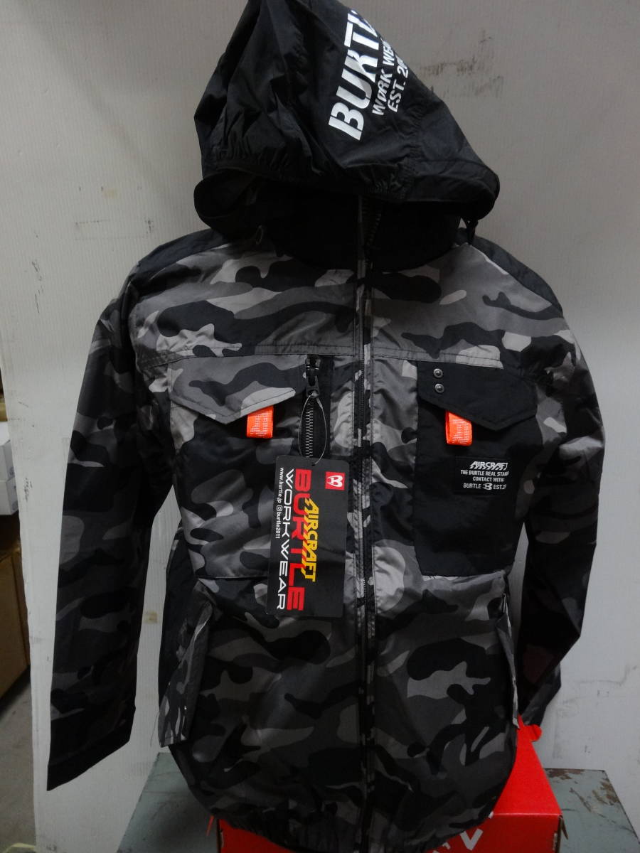 バートルAC１１５１　長袖空調服　グレイカモ　M寸　３５００円（税込み）