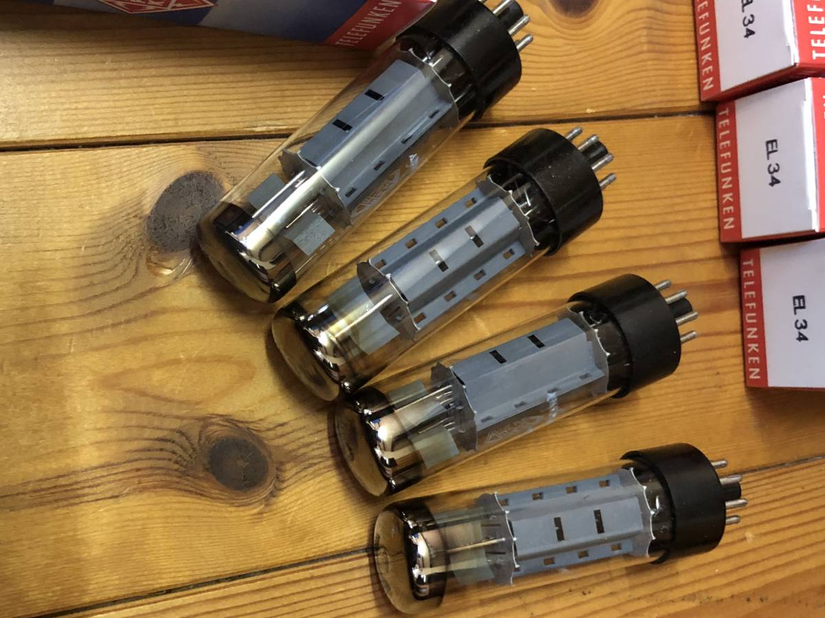 真空管 TELEFUNKEN EL34 2本セット テレフンケン