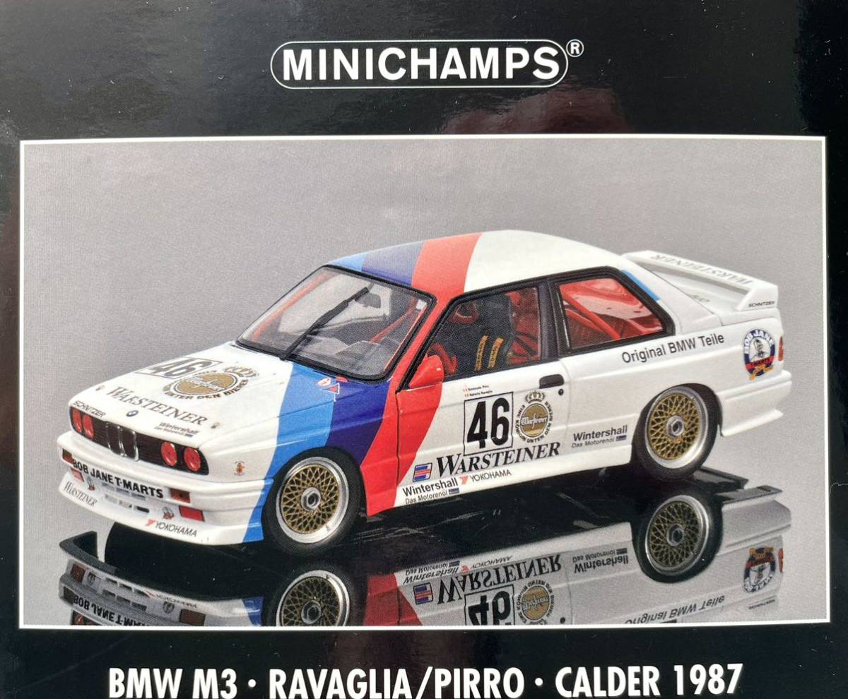 ミニチャンプス 1/18 BMW M3 Ravaglia/Pirro 1987 #46 BMW M3 0