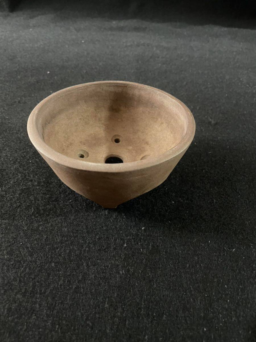 鉢 植木鉢 盆栽鉢 流苑 手書き落款 11cm(鉢)｜売買されたオークション  