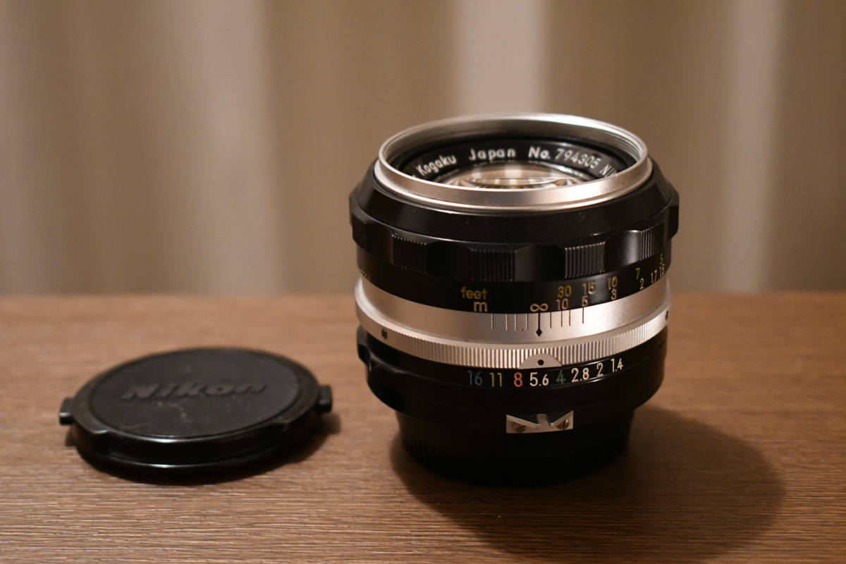 Nikon Nikkor-S Auto 50mm 1:1.4　非AI ニコン　ニッコール　ジャンク 　 