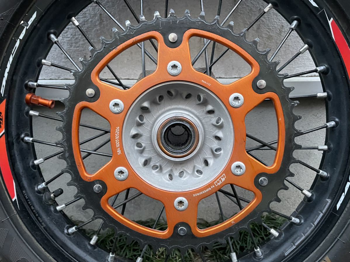 KTM 250EXC-F シックスデイズ 純正ホイール sixdays 2014 ブレーキ