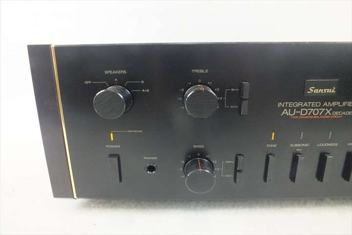 AU-D707X DECADE サンスイ プリメインアンプ SANSUI アンプ 名器SANSUI