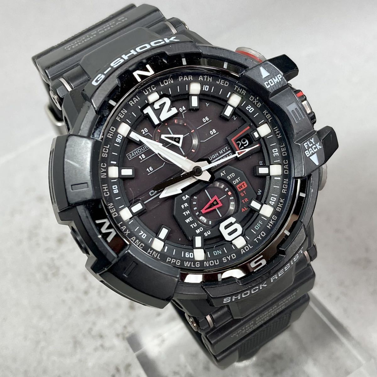 G-SHOCK GW-A1000稼働極美品 グラビティマスター 電波ソーラー 極