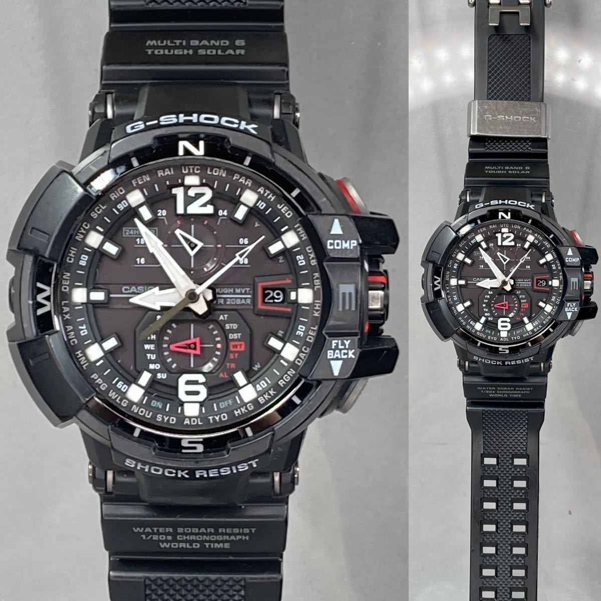 早い者勝ち❗️G-SHOCK GW-A1100 グラビティマスター 電波ソーラー