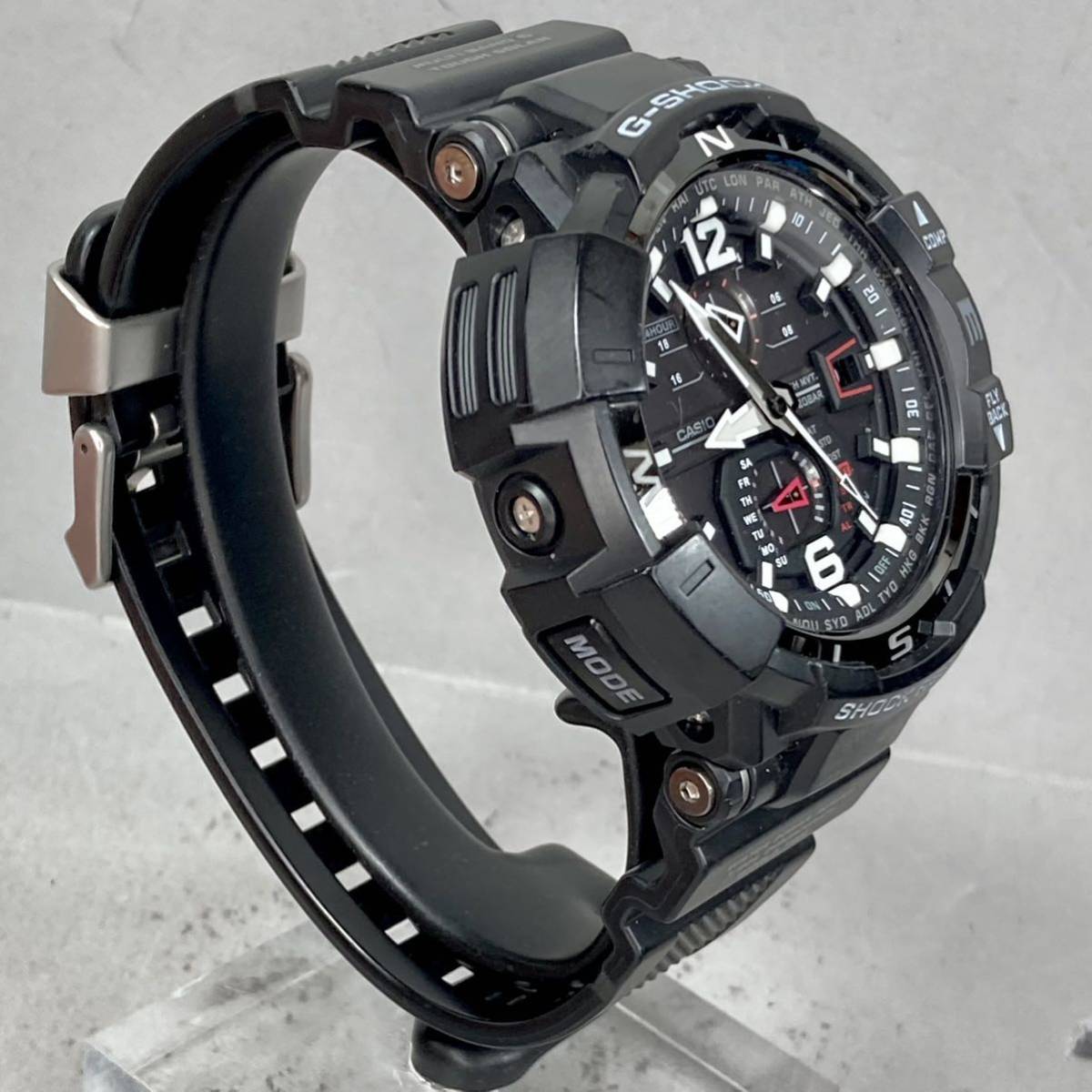 極美品G-SHOCK GW-A1100-1AJF グラビティマスター タフソーラー 電波 