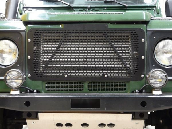 D6B ディフェンダー DEFENDER 90/110 Td5 フロントグリル ステンレス Black - 社外製