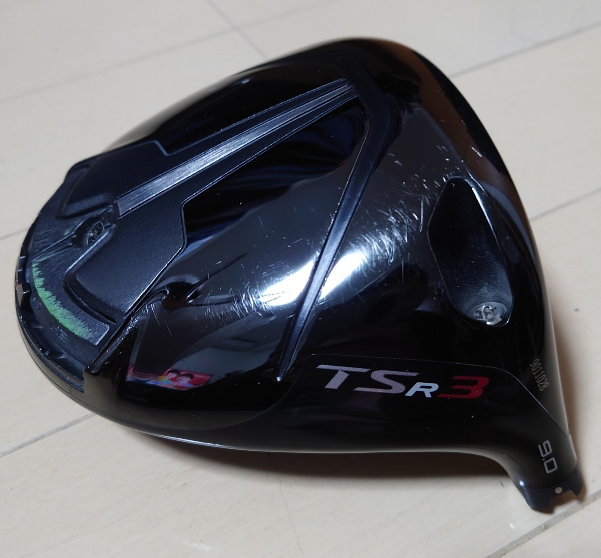 TSR3 9° ヘッドのみ 未使用ヘッドカバー 未使用レンチ 純正ウエイト