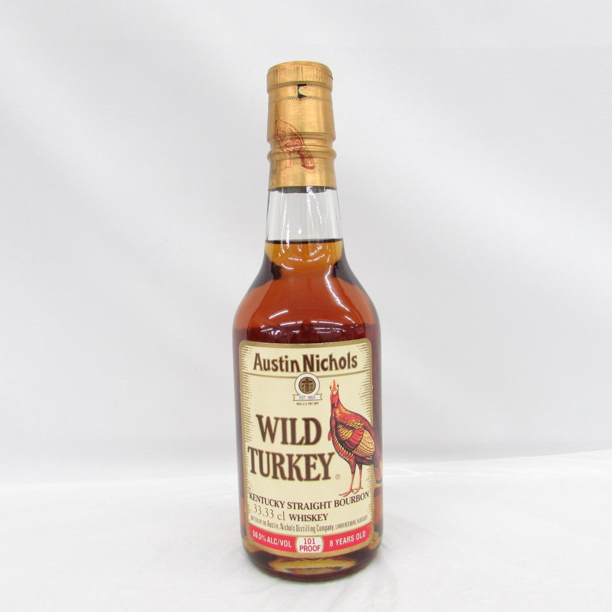 未開栓】WILD TURKEY ワイルドターキー 8年 101プルーフ ハーフボトル