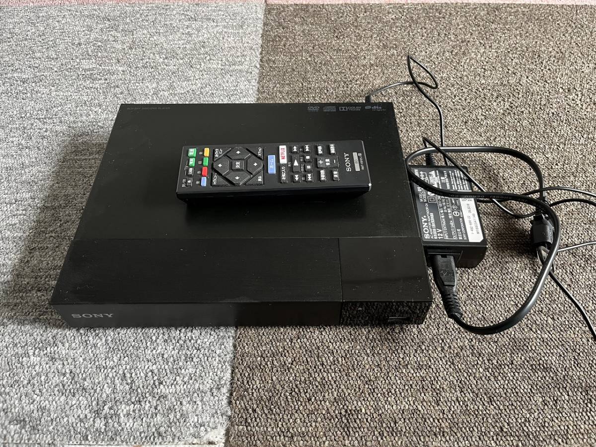 SONY ブルーレイプレーヤー BDP-S1500　2016年製　動作品 SONY／ソニー ブルーレイプレーヤー BDP-S1500 ブルーレイプレーヤー
