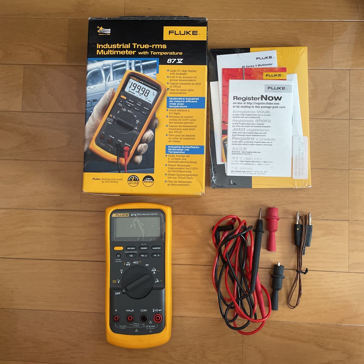 FLUKE FLUKE デジタルマルチメーター 87Ⅴ デジタルマルチメータ