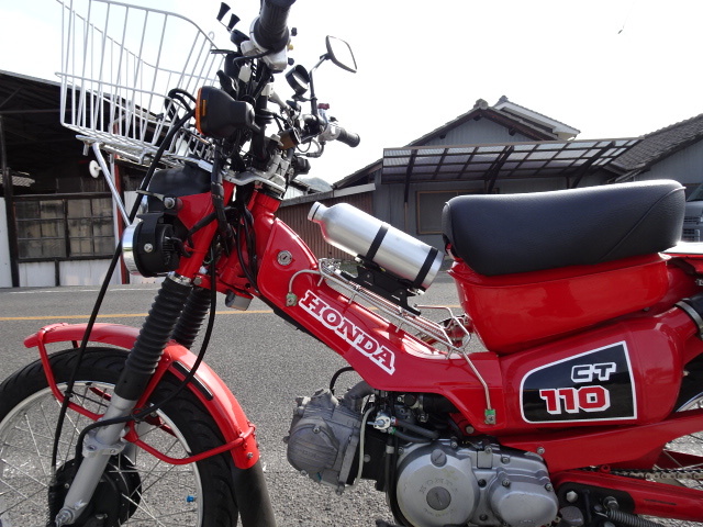 CT110 サブタンク ハンターカブ