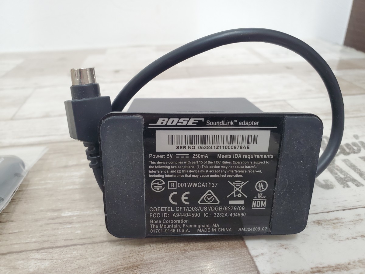 BOSE Wave Music System用 WAVE SOUNDLINK ADAPTER ウェーブ・サウンド